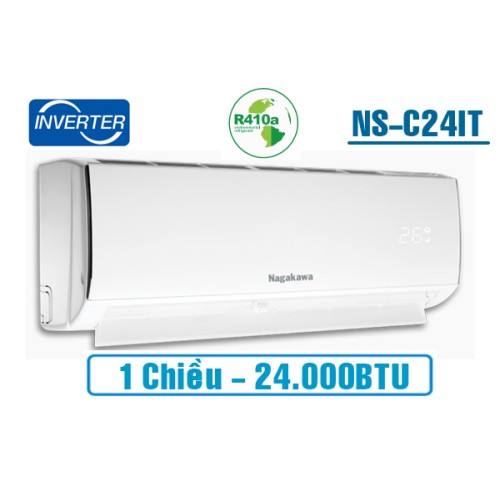 Điều hòa Nagakawa inverter 1 chiều 24.000BTU NS-C24IT Điều hòa Nagakawa inverter 1 chiều 24.000BTU NS-C24IT